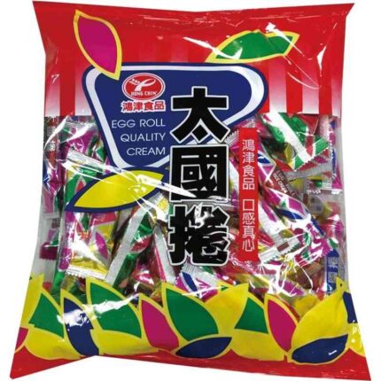 鴻津 太國捲(蛋奶素)350g(5入/箱)