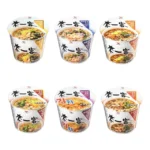 來一客 風味杯3入/組共9入(鮮蝦魚板風味/韓式泡菜風味/牛肉蔬菜風味/肉燥菠菜風味/川辣牛肉風味/京燉肉骨風味)