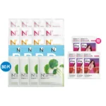 Neogence 霓淨思 基礎保濕亮白面膜組(40片 X2組)