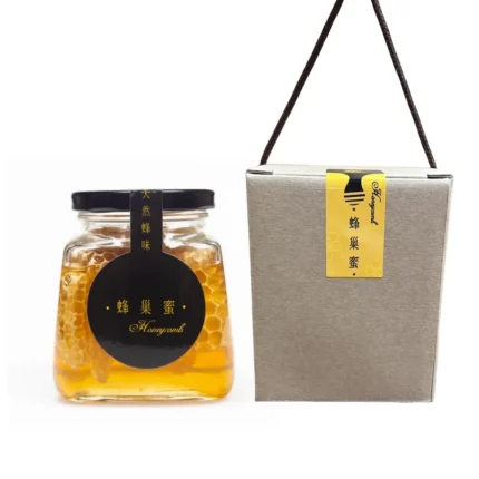 億昌養蜂場 100%天然蜂味-蜂巢蜜460gx2罐