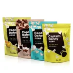 丹尼船長 米米花有甜有鹹組100gx4包組(甜鹹各選兩口味 純米製非油炸烘烤爆米花零食)