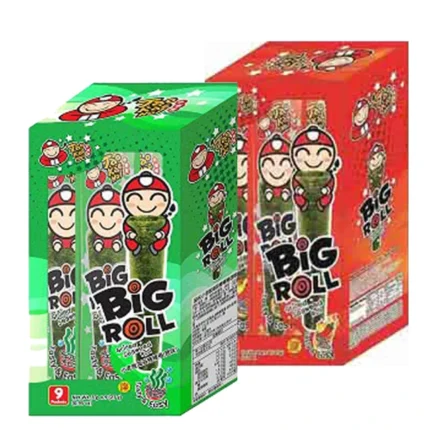 泰國小老板 海苔棒棒捲4盒組(原味/辣味任選;9支/盒)