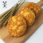 旺旺 無聊派大仙貝酥 155g/包 X 3組(經典米果零食 全素)：圖片 5