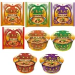 統一滿漢大餐袋麵系列(珍味牛/蔥燒牛/麻辣鍋牛/蔥燒豬)(3入/袋)