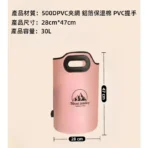 【隔日到貨】新款可擕式保溫洗腳桶 送泡腳袋*30：圖片 7